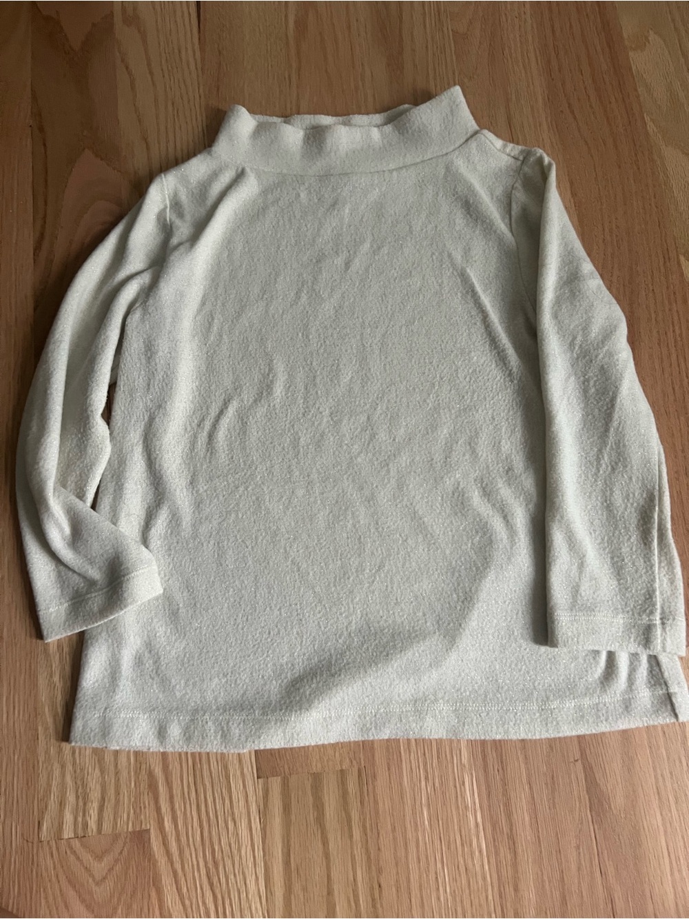 Cream Mock Neck Women’s Sweater